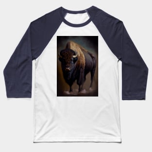 American Bison Baseball T-Shirt